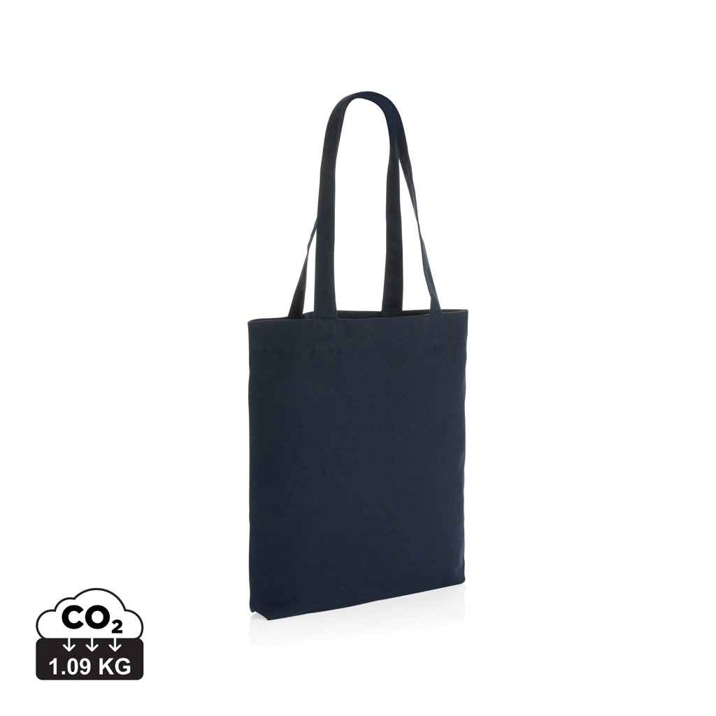 Sac shopping en toile personnalisée 285g - Impact Bleu marine